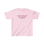 I Don't Chase Men They Just End Up Missing Graphic Baby Tee - Image 6