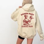 Women Must Serve Men Hoodie - Image 2