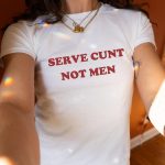 Baby Tee Coquette Aesthetic Feminism Baby Tee Women's