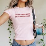 Coquette Aesthetic Feminism Baby Tee Women's - Image 3