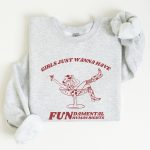 Girls Just Wanna Fundamental Rights Sweater Cute Trendy