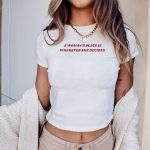 A Woman’s Place Is Wherever She Decides Baby Tee Feminist Shirt - Image 3